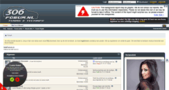 Desktop Screenshot of 306forum.nl