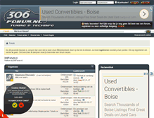 Tablet Screenshot of 306forum.nl